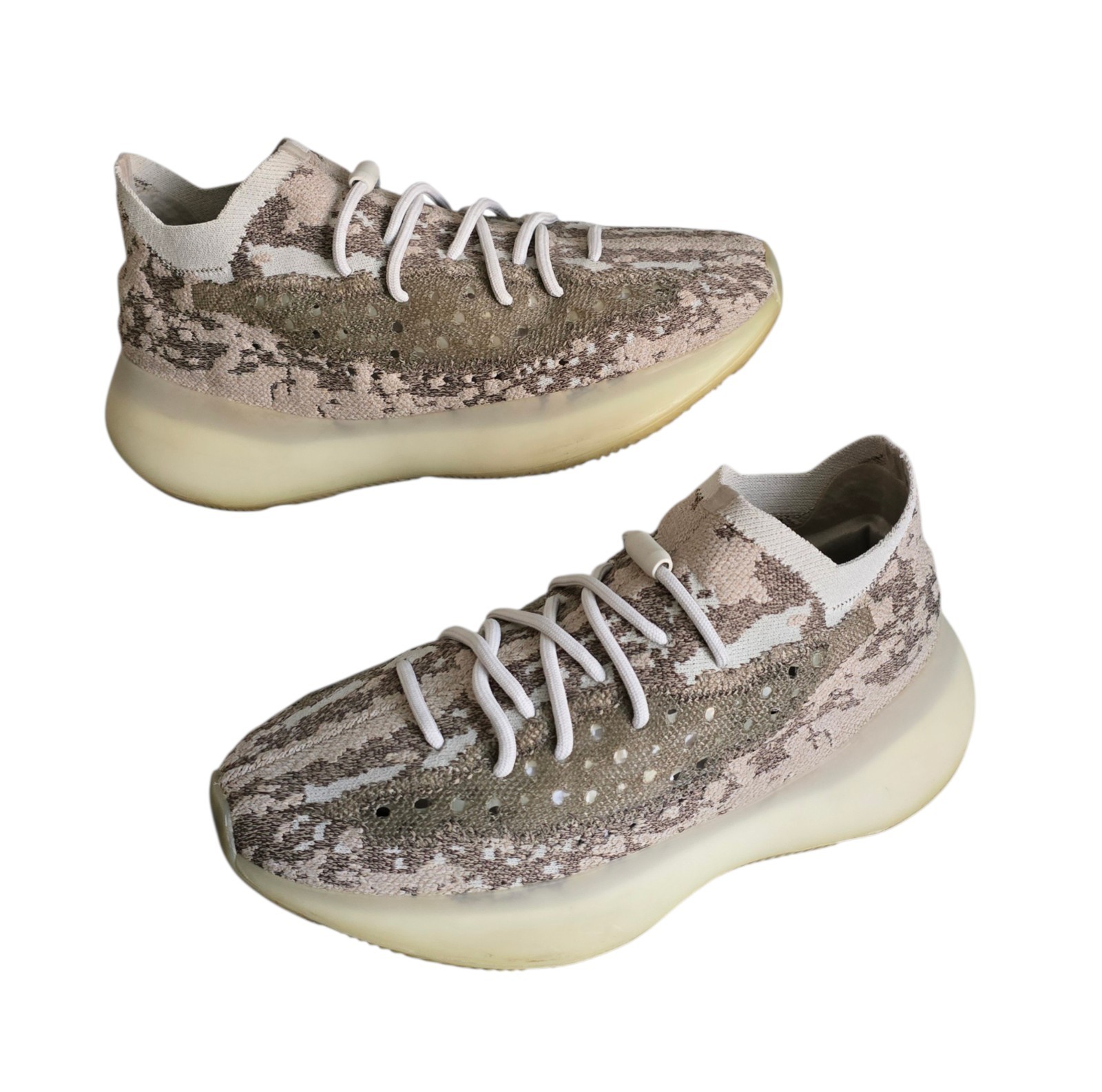 Adidas Yeezy Boost 380 Shoes Mens Size 10 Tan Sneakers GZ0473