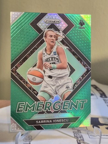 Sabrina Ionescu 2022 Panini Prizm Sabrina Ionescu #4 Green