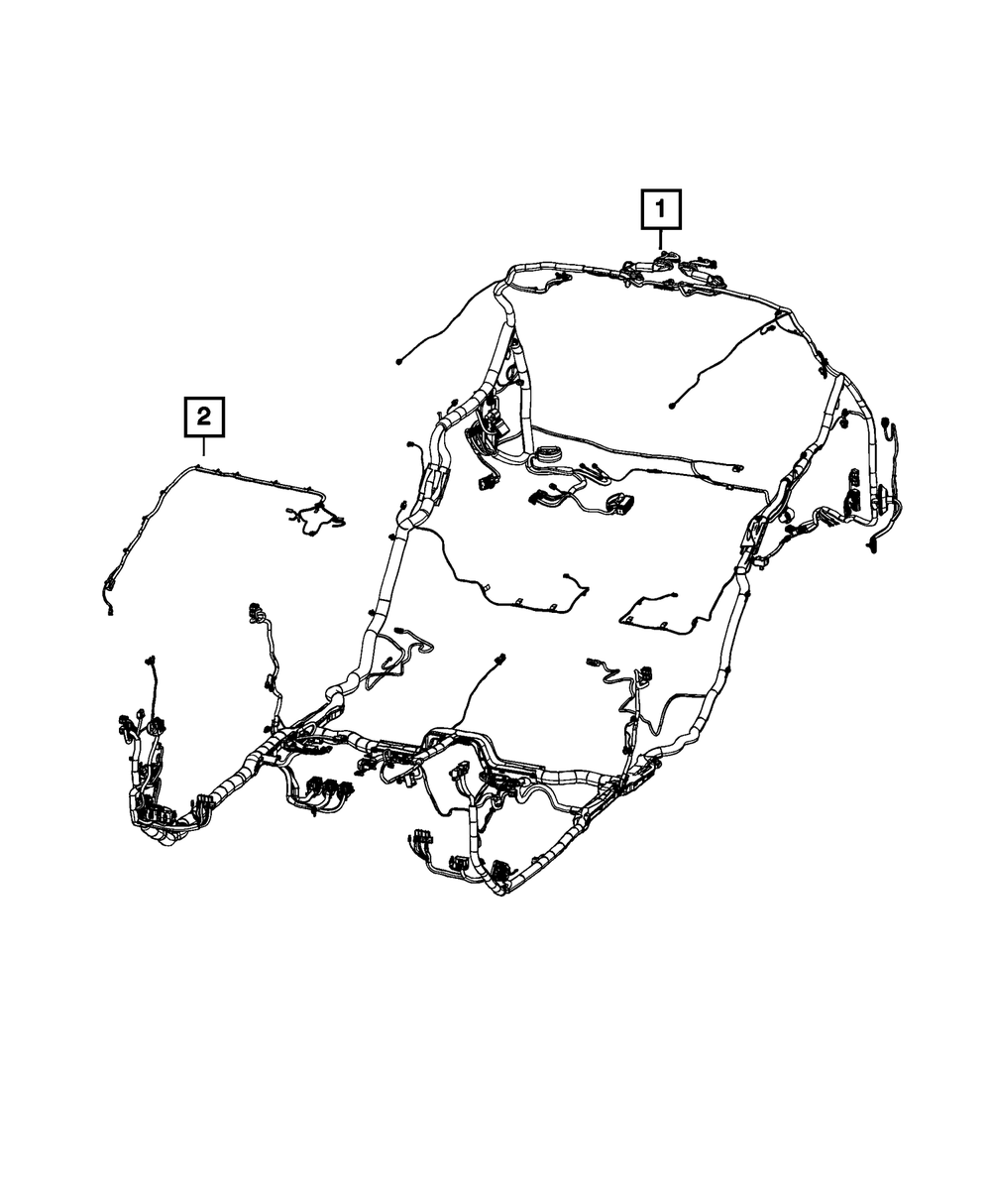 Genuine Mopar Body Wiring 68548207AC