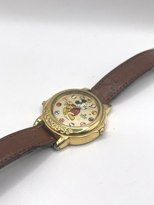 Lorus Disney Mickey Mouse Weltflaggen Uhr V421 0020  Musikfunktion Vintage Seiko