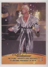 2015 Topps WWE Crowd Chants WOOOOOO! Ric Flair Defeats Eric Bischoff #3 1m8