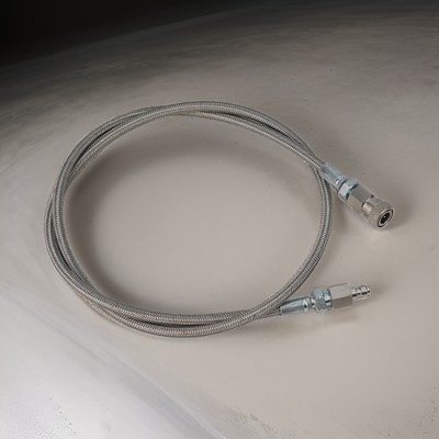 Convenient Quick Release and Sockets on 36 Inch Stainless Steel Hose