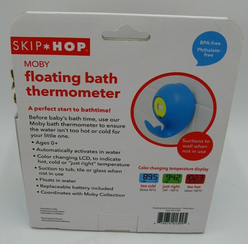 skip hop moby bath thermometer