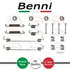 Brake Shoes Fitting Kit Rear Benni Fits Renault Megane Fiat Brava