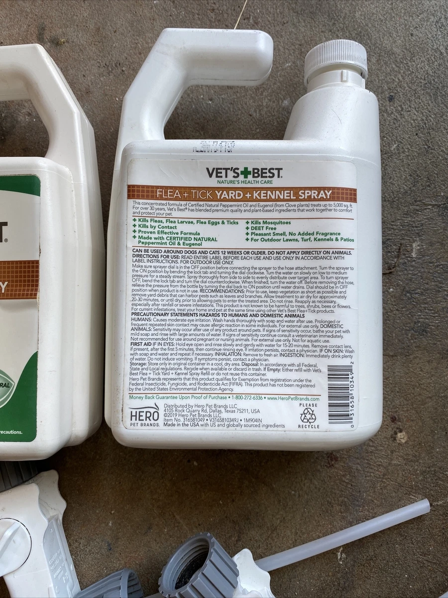 Vet's best flea & on sale tick yard & kennel spray