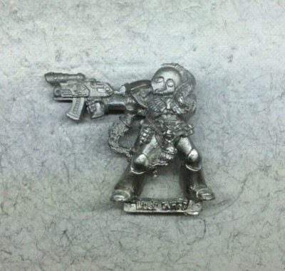 Games Workshop - WH40k Space Wolf Wolf Guard Marine (B) - Citadel Metal OOP