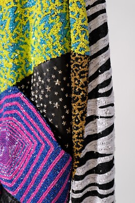 SS16 Saint Laurent Paris Surf Sound Sequins Souvenir Jacket SS16 Saint Laurent Paris Surf Sound Sequins Souvenir Jacket