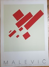 Composition with eight red rectangles Malevic 1988 S�rigraphie