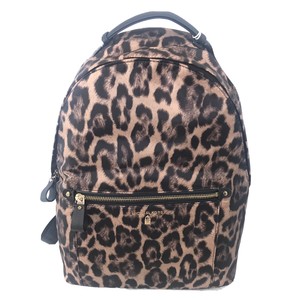 leopard michael kors backpack