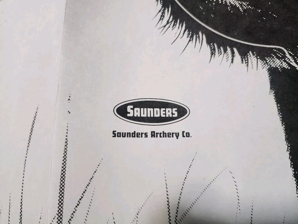 3 VTG Saunders Target Whitetail Deer, Archery Target 40" X 28" Shipped Folded. - Image 4 of 4