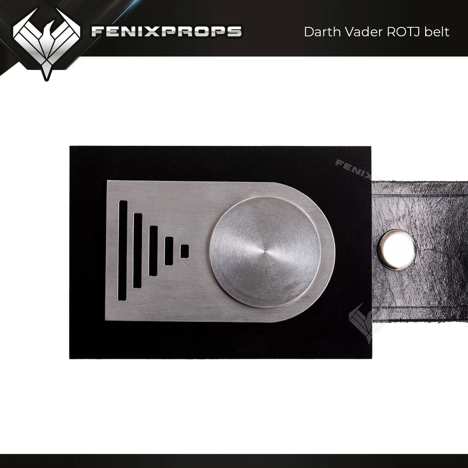 Darth Vader ROTJ Leather Belt with Buckle Prop - Image 4 of 4