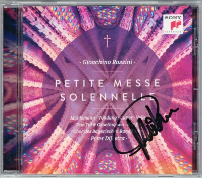 Regula MÜHLEMANN Signed ROSSINI Petite Messe Solennelle DIJKSTRA Tal Groethuysen