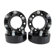4 Black 2" 6X5.5  Wheel Spacers Fits Mitsubishi Montero Lexus GX 470 LX450
