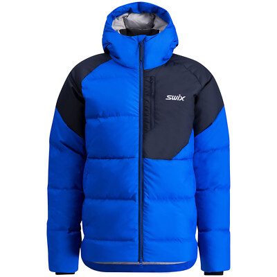 Swix Focus Down Jacket - Men's - X-Large / Active Blue/Dark Navy