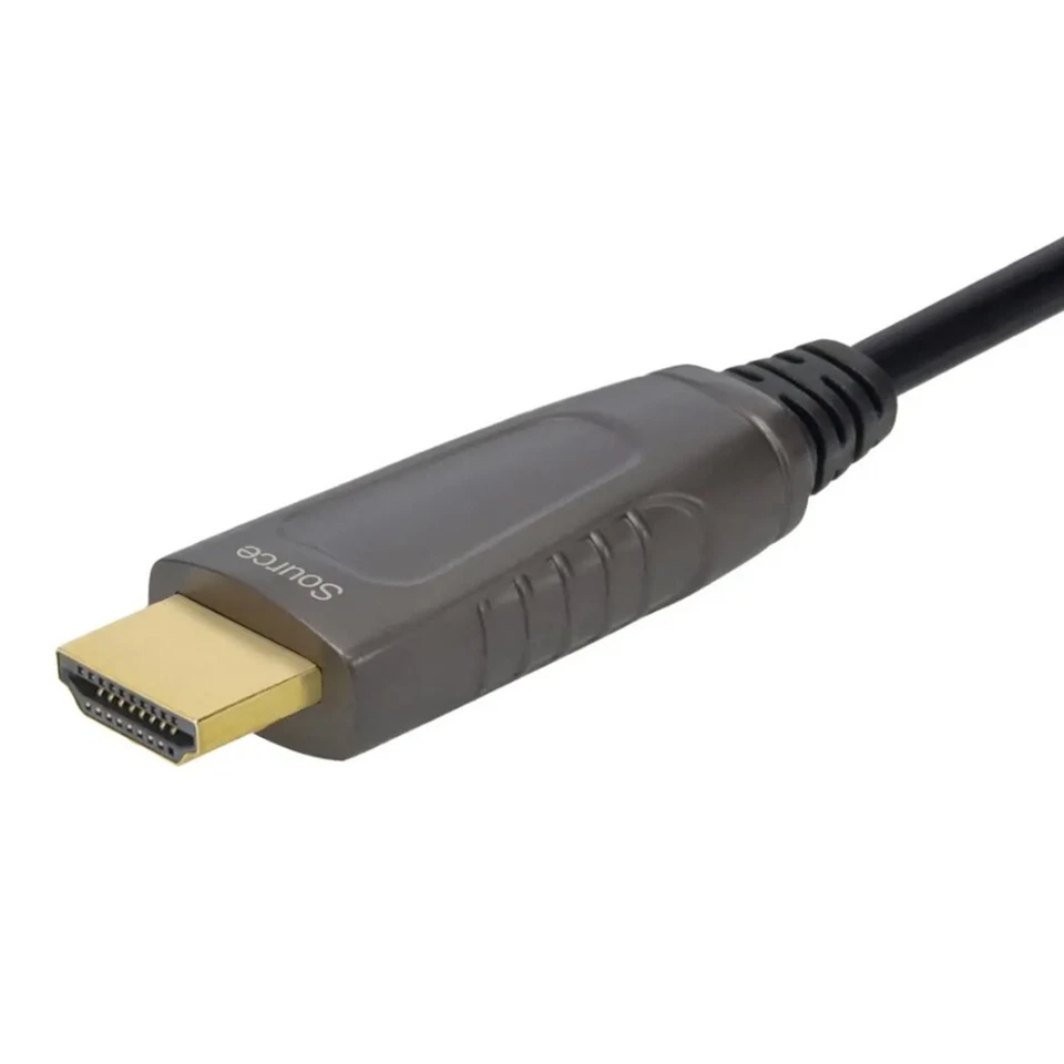 Cabo ativo 49 pés HDMI 2.1 AOC ultra alta velocidade 8K 4K HDR CMP Plenum classificado preto - Imagem 3 de 4