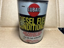 Vintage Lubaid Diesel Fuel Conditioner Can- Empty