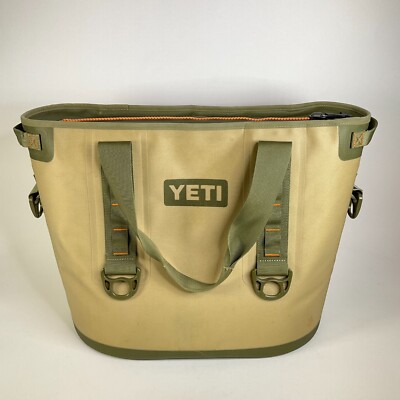 Yeti Cooler Hopper 20 YETI Hopper 30 Soft Cooler Bag Tan Green UK