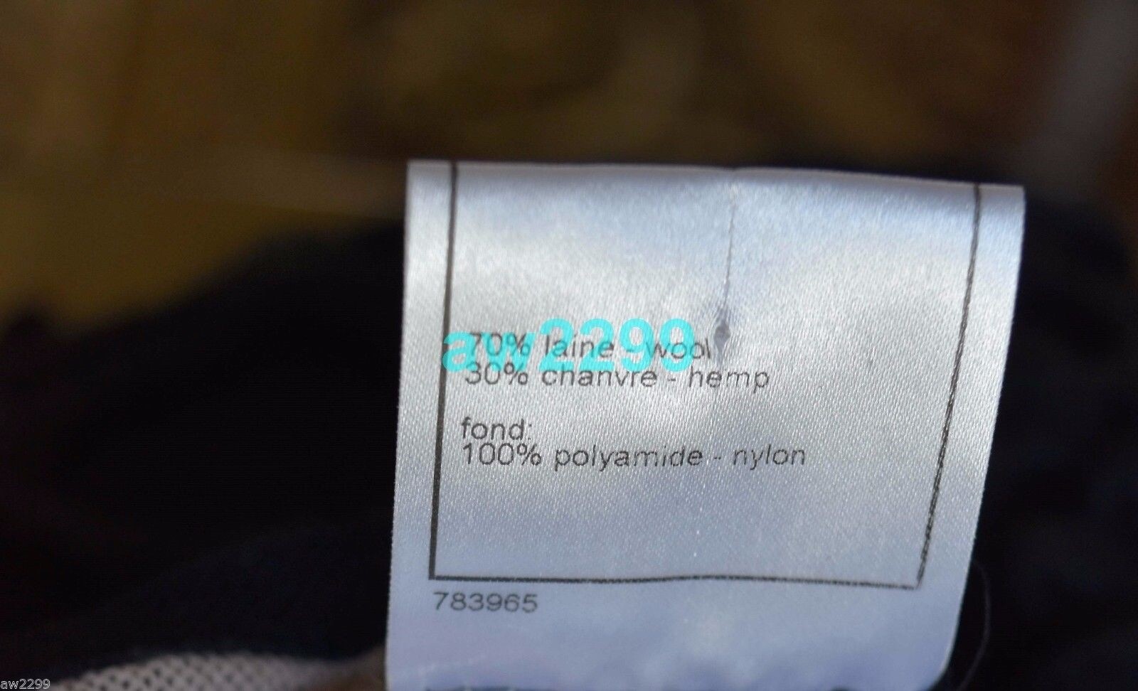 CHANEL 08A AUTHENTIC RARE RING DRESS CC LOGO BUTTON 40 38 MINT BLACK image 10