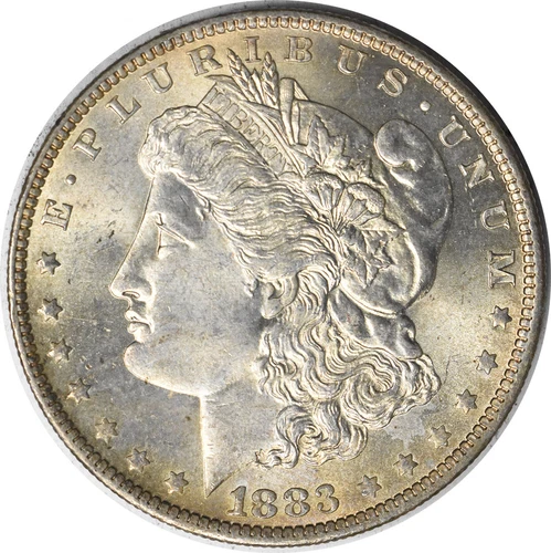1883-O Morgan Silver Dollar Choice BU Toned Uncertified #251