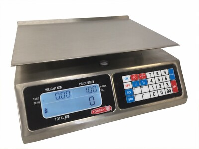 Tor-Rey LPC-40L 40Lb Portable Digital Computing Scale NTEP Legal for Trade 