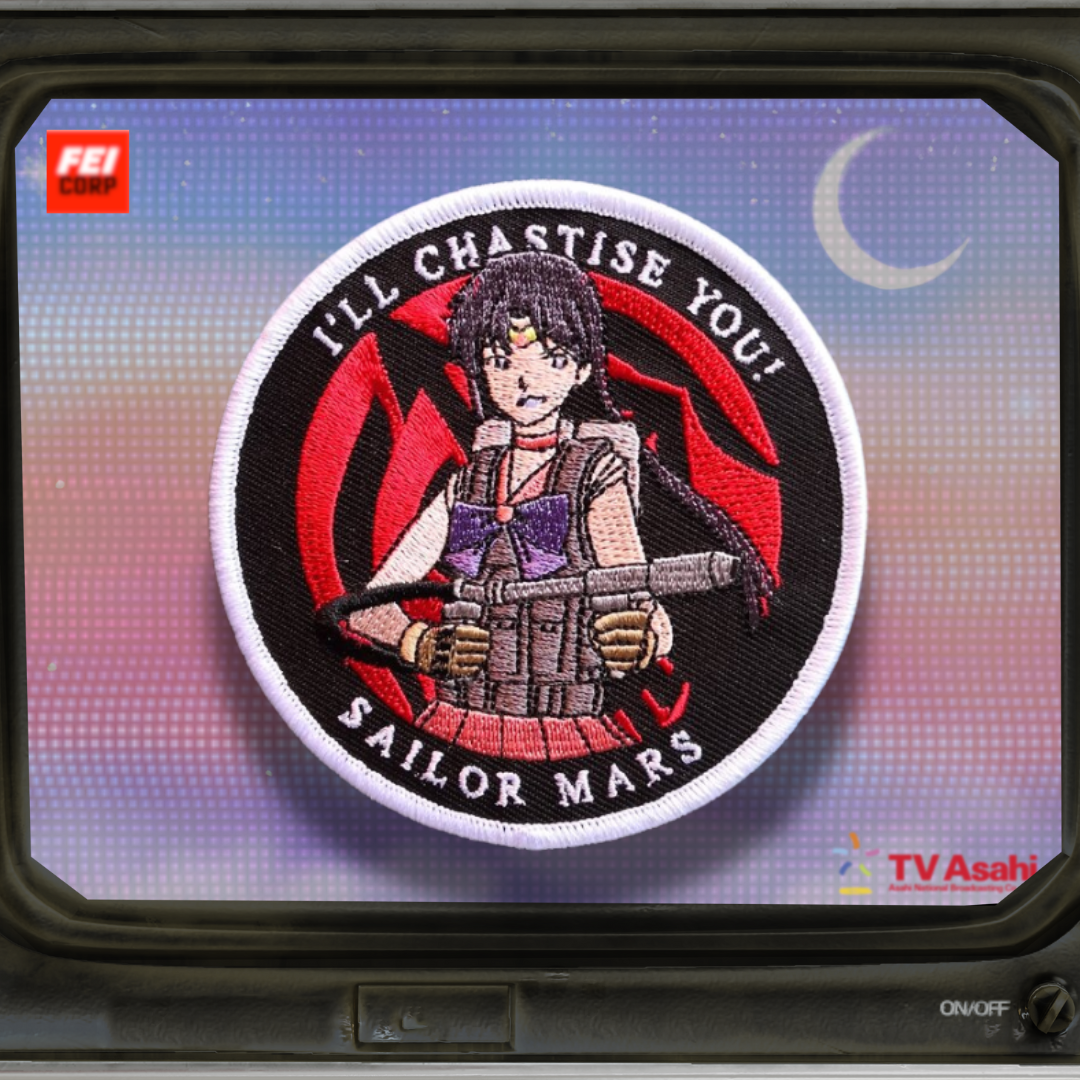 限定1株　P. willinckii 'Sailor Mars’ OC Tactical Sailor Moon, female shooter, Mars, Hook Loop Patch