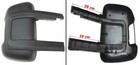 SPIEGEL KAPPE ABDECKUNG + LANGER ARM RECHTS FIAT DUCATO CITROEN JUMPER BOXER 06-