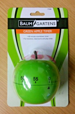 BaumGartens Green Apple 60 Minute Timer (77056) Brand New