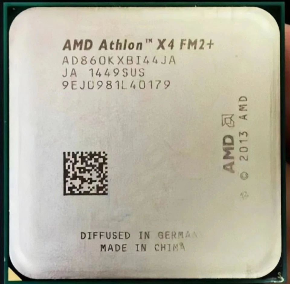 AMD Athlon X4 860K 3.7GHz Quad Core Socket FM2+ 64BIT Processor 95W CPU Tested - Image 2 of 3