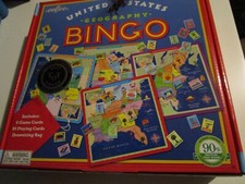 New Sealed eeBoo United States Geography Bingo Educational Game