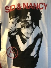 Reprint SID & NANCY T.SHIRT ☠️ Sex Pistols Punk Clash Damned All Sizes Sm - Xl