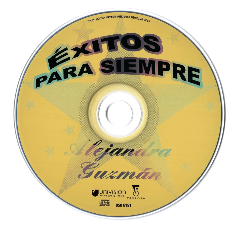 Alejandra Guzmán - *CD, Éxitos Para Siempre* - Fonovisa - Univision (2004) Usado Foto 3 de 4