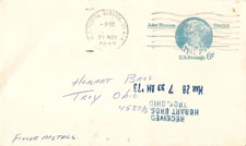 Hobart Bros. Troy Ohio Postal Card K114
