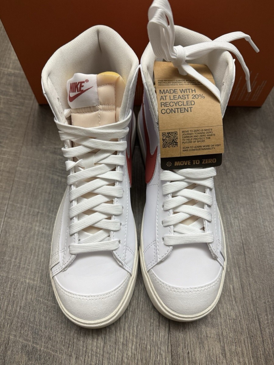 【本物保証 /関税・送料無料】Nike WMNS Blazer Mid '77 NEW WOMEN'S NIKE BLAZER MID '77 WHITE / PINK FZ3626-100 Size
