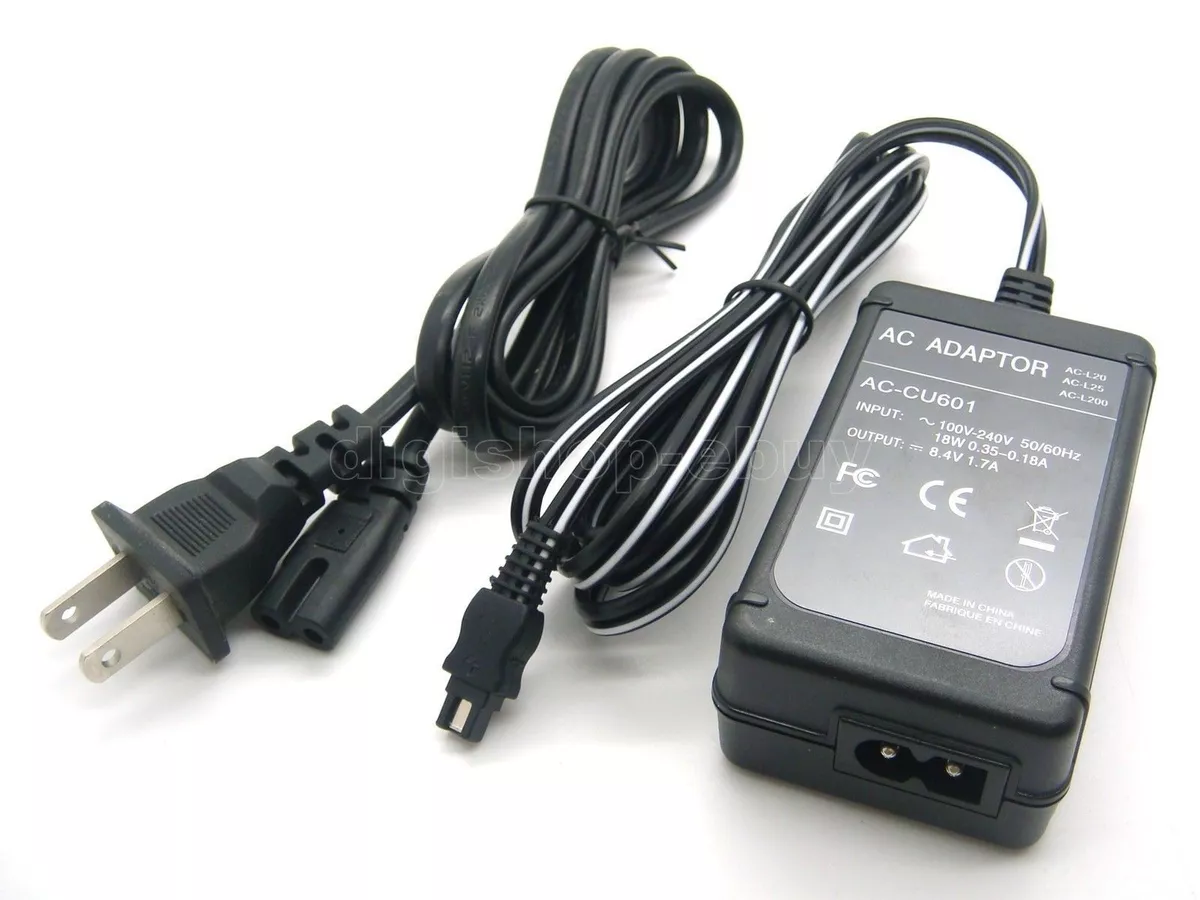 AC Power Supply Adapter Charger For Sony HDR PJ E HDR PJ E