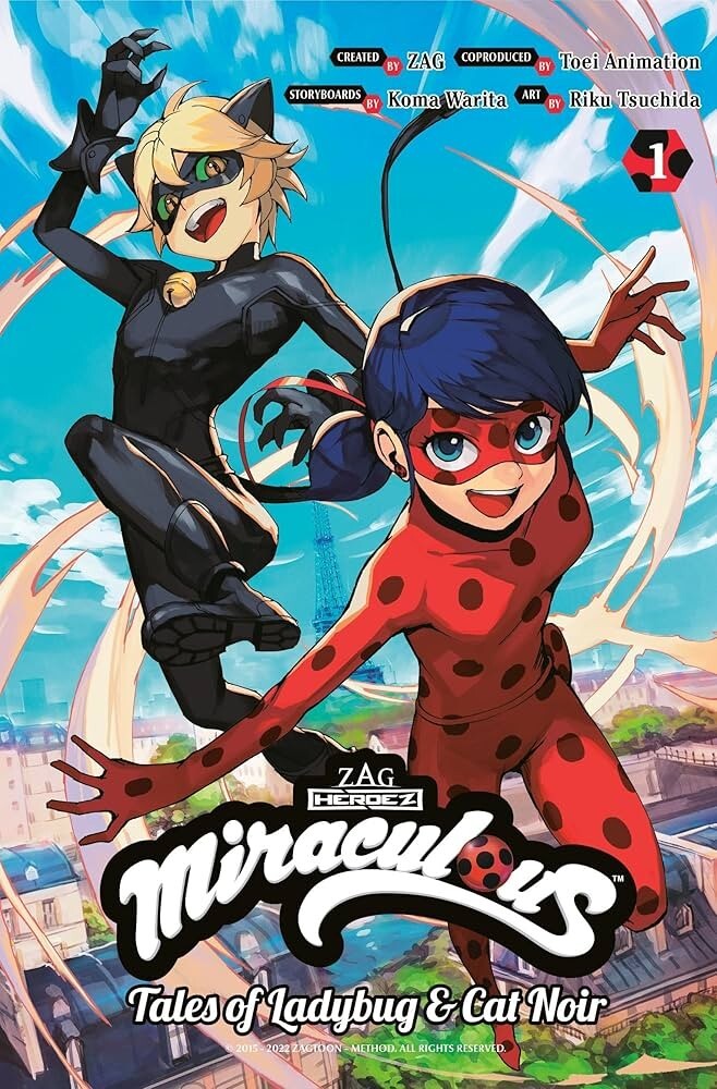 MIRACULOUS: TALES OF LADYBUG & CAT NOIR Volume 1 Manga