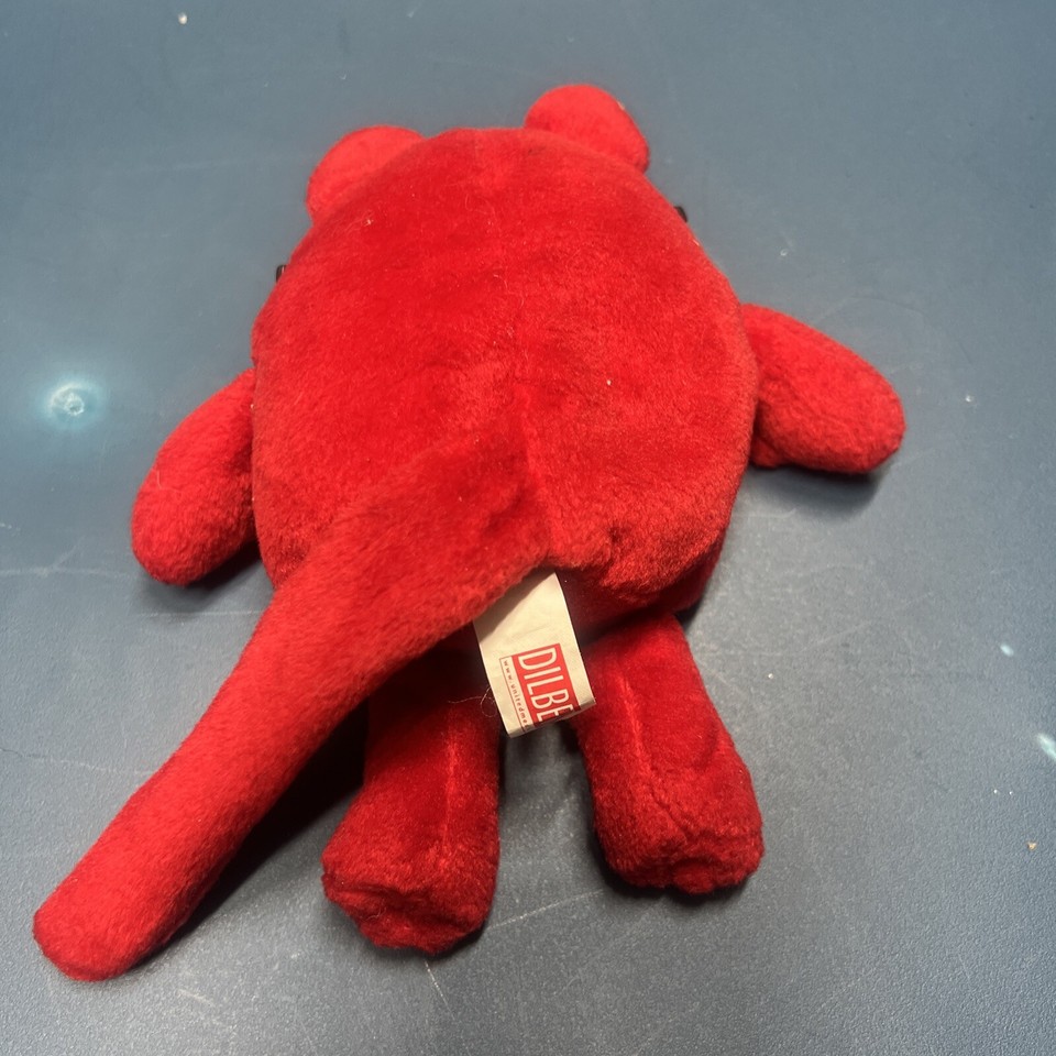 Gund Dilbert Catbert 6” Plush Red Bean Bag Toy | eBay