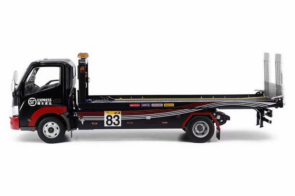 TINY 1/18 HINO 300 Flatbed Tow Truck Lorry SF Express