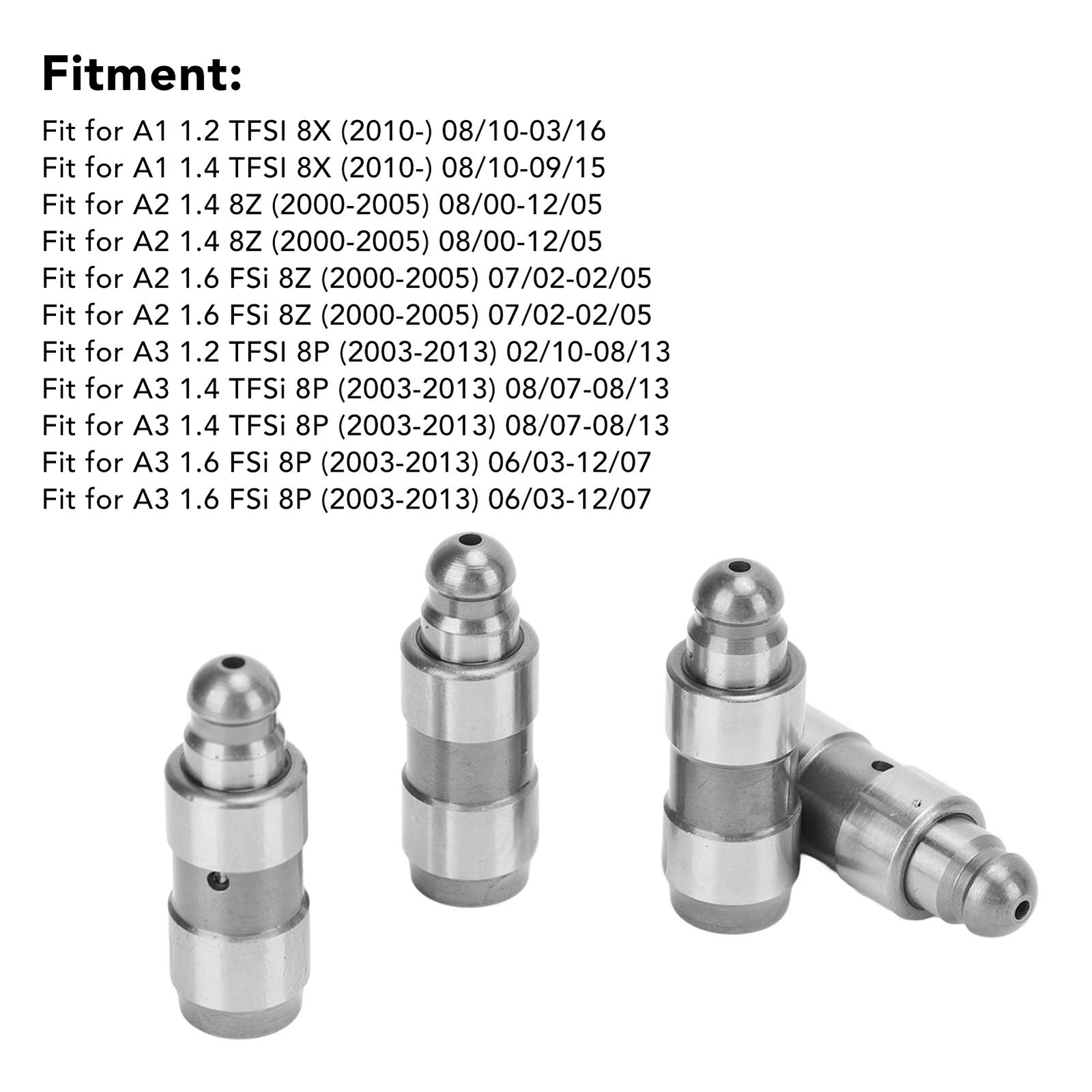 16Pcs Hydraulic Valve Lifter Rocker Tappet Set 420009810 for Seat Altea Arosa Co