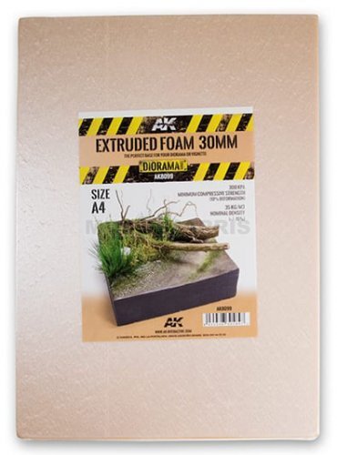 AK AK-8099 Extruded Foam 30 mm A4 Size