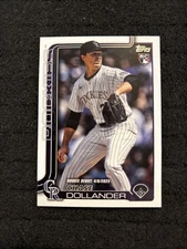 2025 Topps UPDATE Baseball US259 Chase Dollander, Rockies (Rookie Debut)