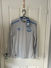 Everton Away Fußballtrikot 2017/2018 Trikot S Soccer Umbro England Camiseta