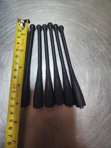 Lot of 6 Motorola Wideband Whip Antennas