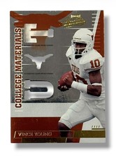 2007 Absolute Playoff Vince Young College Materials Game Used Jersey 10/100