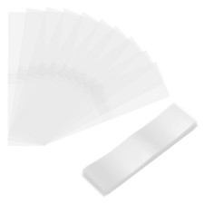 100Pcs Clear Perforated Shrink Band 122x35mm Fits Cap Diameter 75-76mm