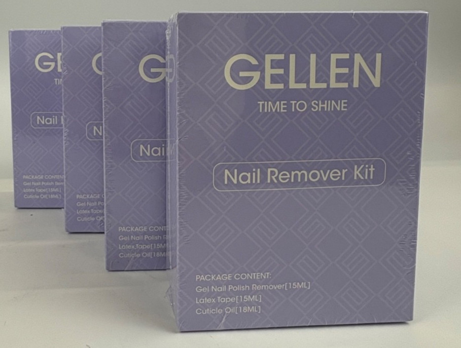 Gellen Gel Nail Removal Kit Set of 4