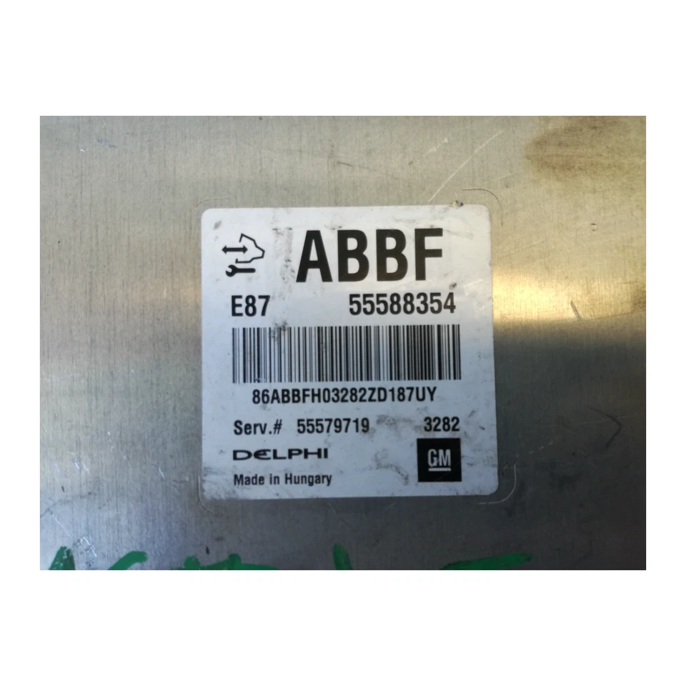 CENTRALINA MOTORE OPEL ASTRA J/MOKKA/MERIVA B 1.7 CDTI 131CV 555779719 55588354 - Immagine 3 di 3