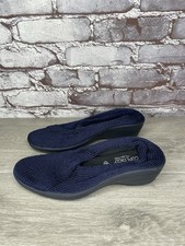 Arcopedico Shoes Mailu Blue Fabric Comfort Slip On Light Knit Women 39EU/8.5M US