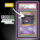 Pokemon - JP Masaki Gengar #94 - PSA 9 NEW CERT & SWIRL