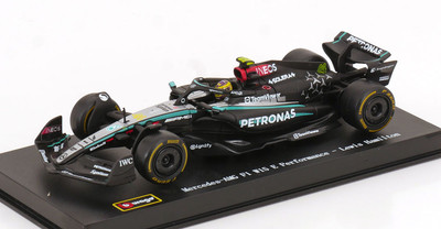 1:43 Bburago Mercedes F1 W15 Hamilton 2024