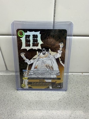 Zehahahahaha! (Alternate Art) One Piece OP16-116 The Time of Battle Foil